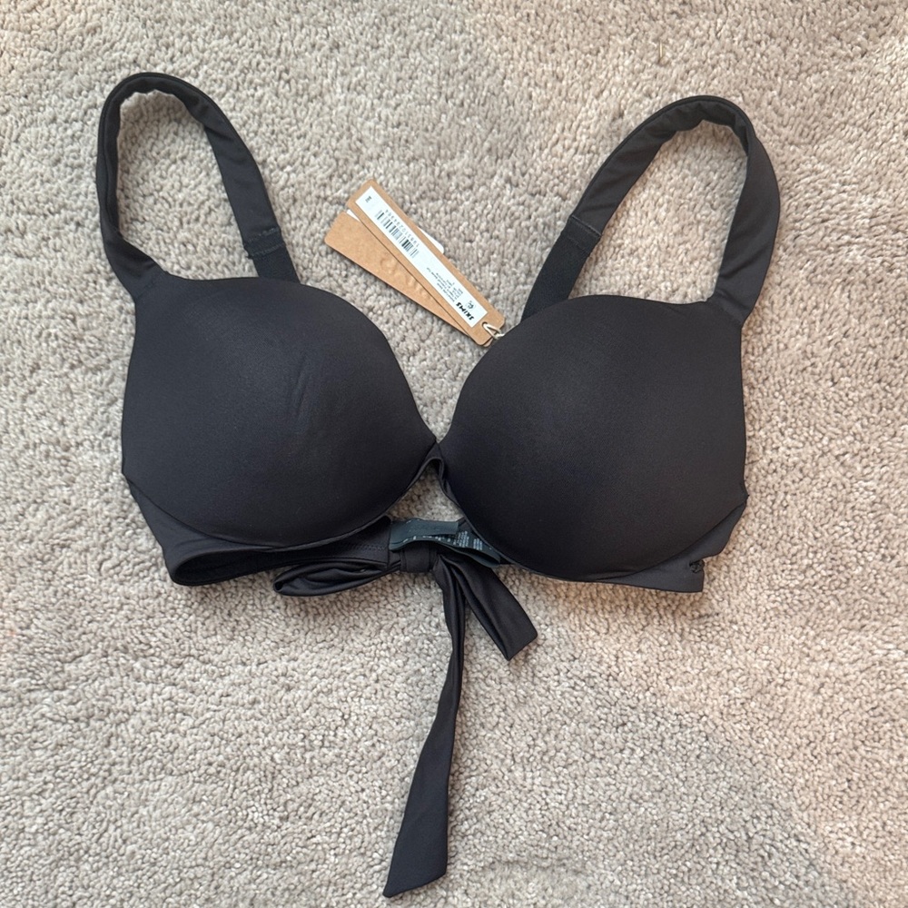 SKIMS Black Bikini Top (Sold out on SKIMS Website)